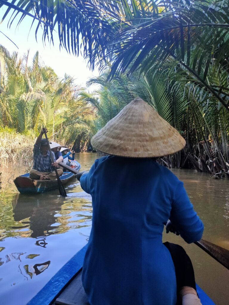 Mekong river, Ho Chi MInh, Vietnam 2023
