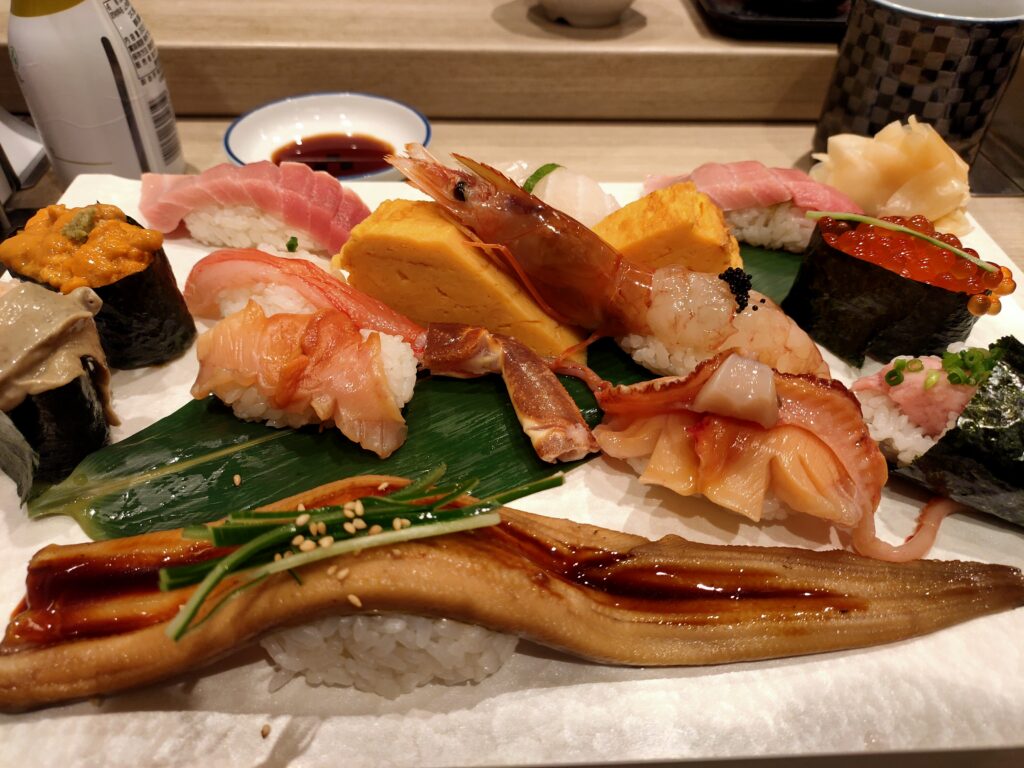 2025-Japan-Tokyo-Food-Sushi Sushi, Tokyo, Japan