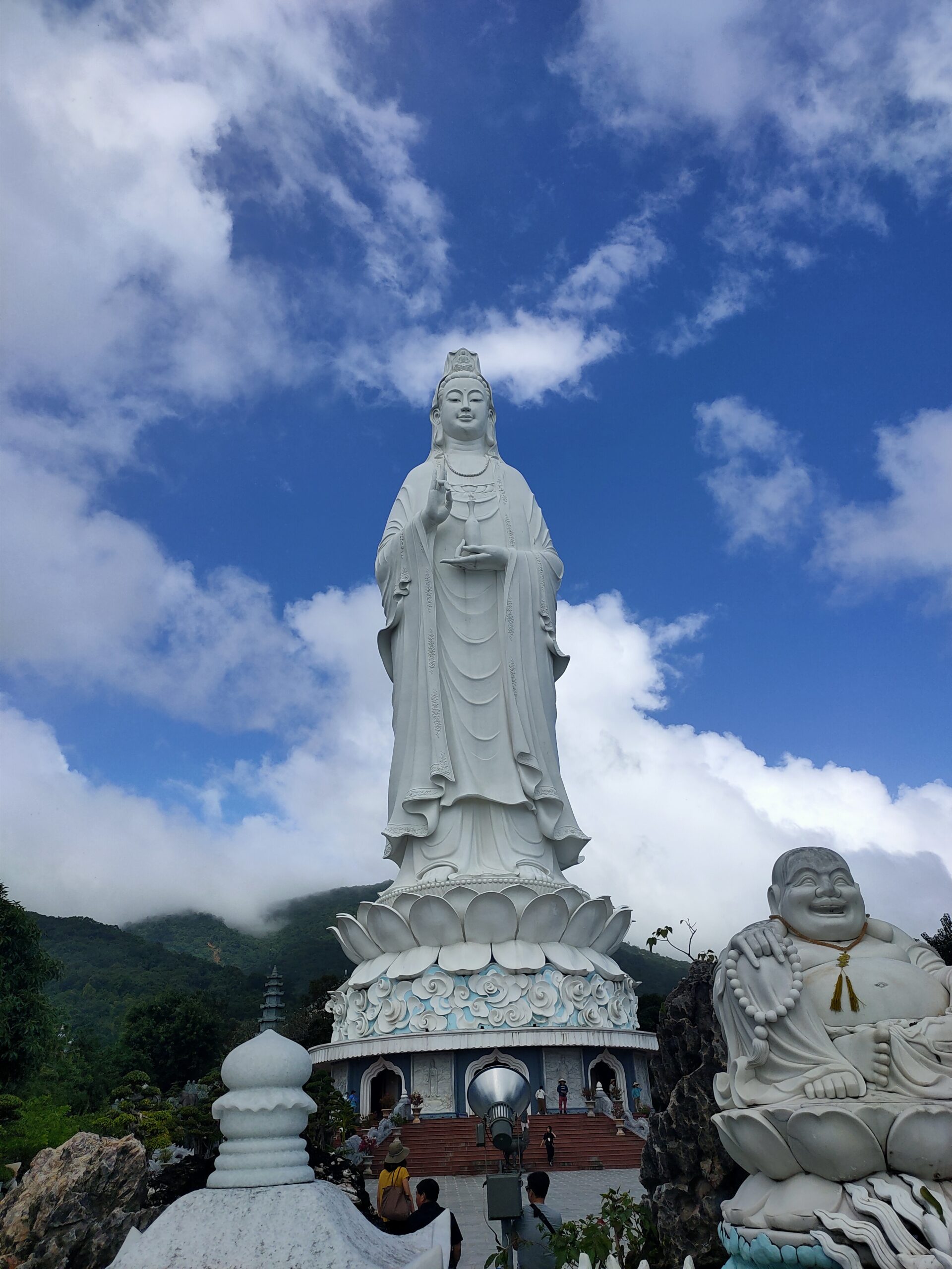 A Quiet Moment at Ling Ứng Pagoda at Da Nang, Vietnam